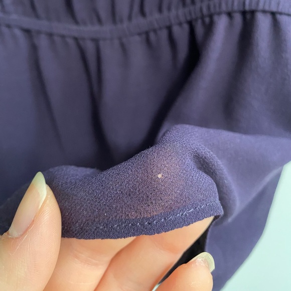 Aritzia 100% Silk Faux Wrap Blouse - Picture 10 of 14